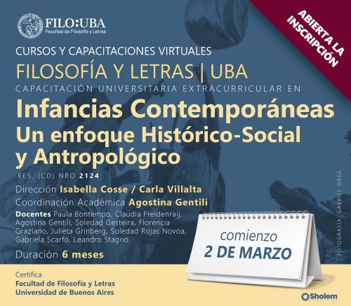Infancias contemporáneas. Un enfoque histórico – social y atropológico